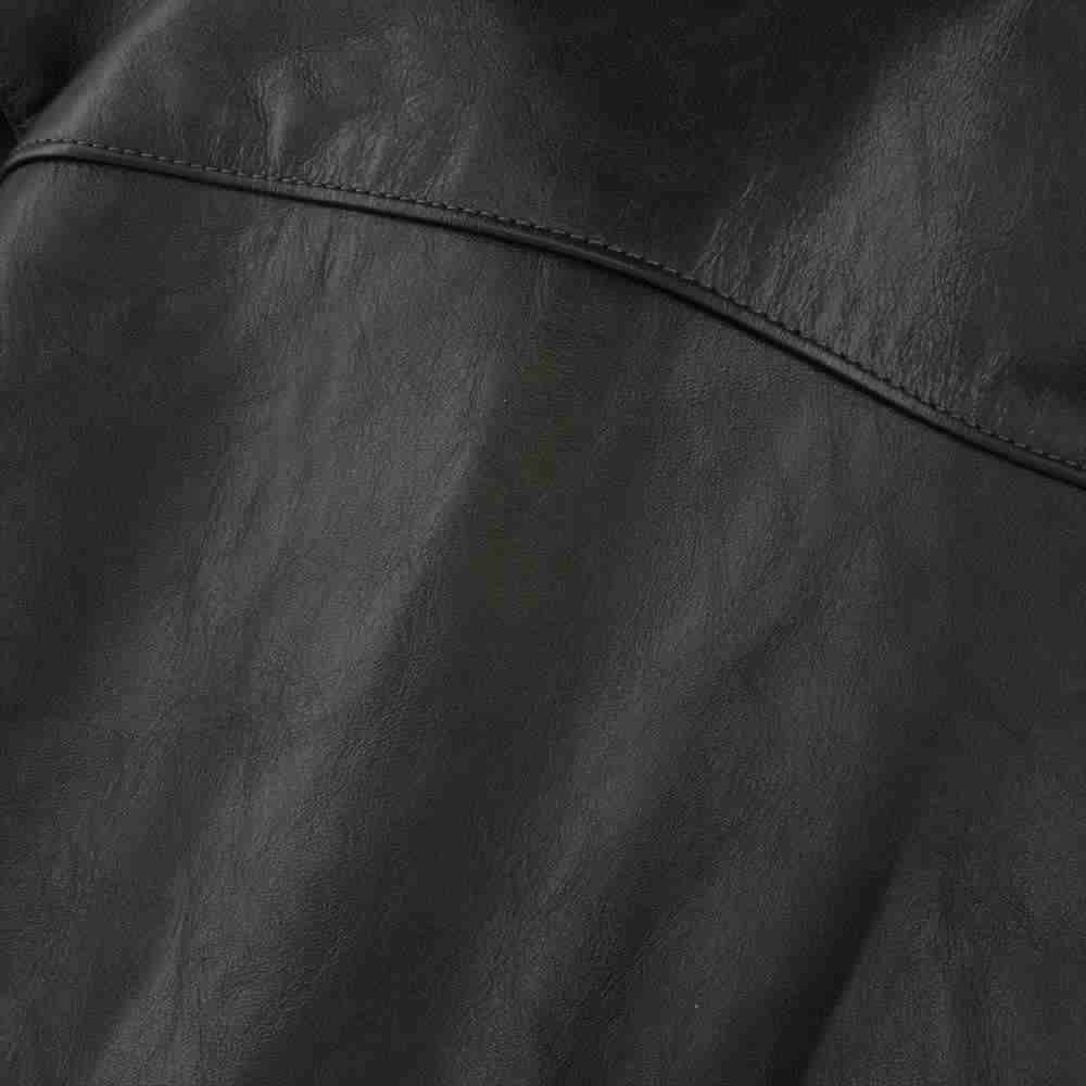 The REAL McCOY'S ザリアルマッコイズ BUCO ブコ J-100 黒芯 ホースハイド シングル ライダース ジャケット ブラック系 36【美品】【中古】