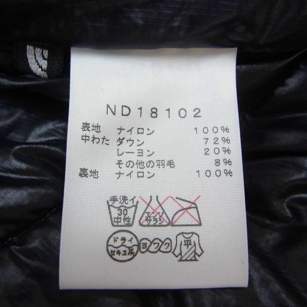 THE NORTH FACE ノースフェイス ND18102 ACONCAGUA JACKET アコンカグア ダウン ジャケット ブラック系 M【美品】【中古】