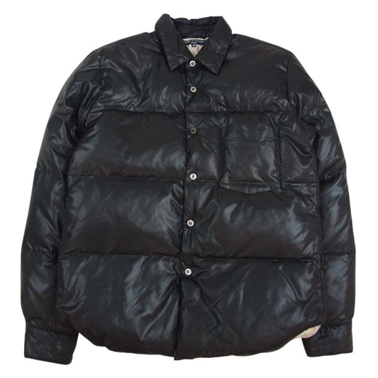 COMME des GARCONS HOMME コムデギャルソンオム AD2004  NH-B030 ダウン シャツ ジャケット ブラック系 M【中古】