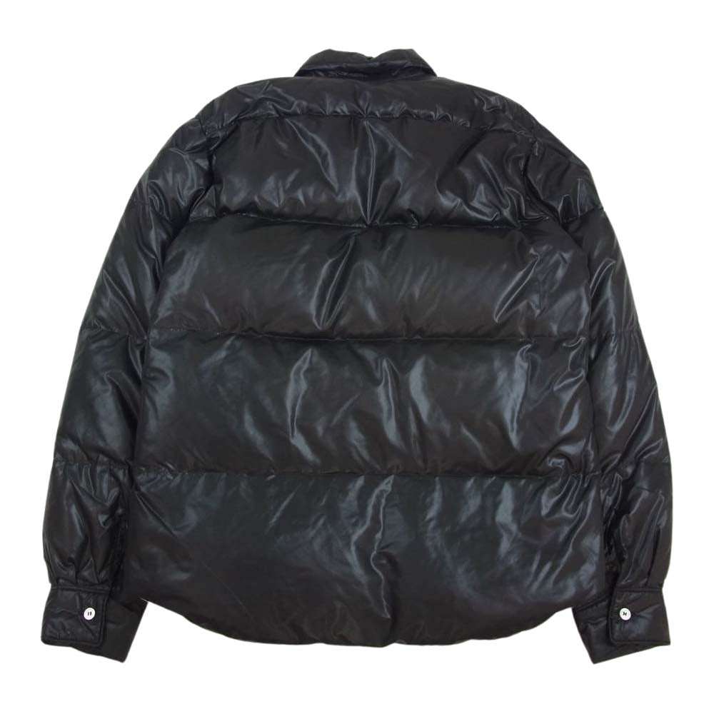 COMME des GARCONS HOMME コムデギャルソンオム AD2004  NH-B030 ダウン シャツ ジャケット ブラック系 M【中古】