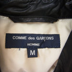 COMME des GARCONS HOMME コムデギャルソンオム AD2004  NH-B030 ダウン シャツ ジャケット ブラック系 M【中古】
