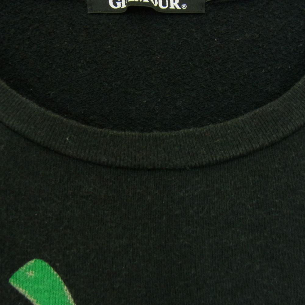 HYSTERIC GLAMOUR ヒステリックグラマー 0234CT07 半袖 スウェット  ブラック系 S【中古】