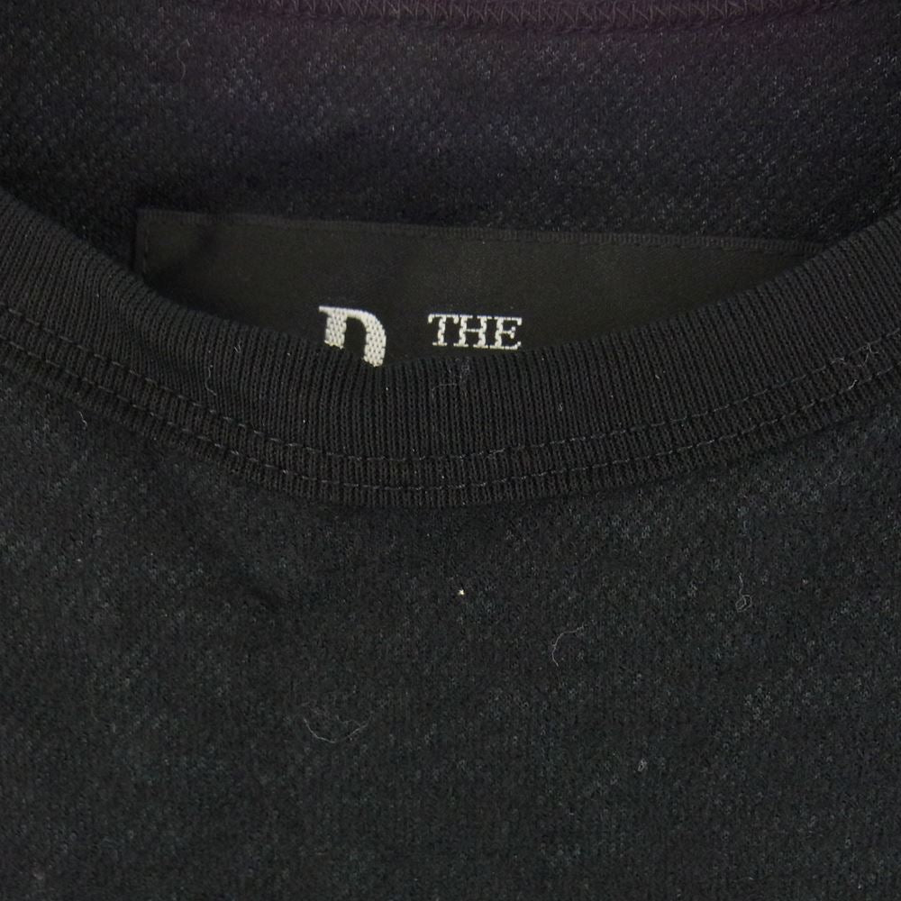 THE RERACS ザリラクス 18AW RECS-201-J BASIC CREW NECK ベーシック クルーネック Tシャツ カットソー ブラック系 48【中古】