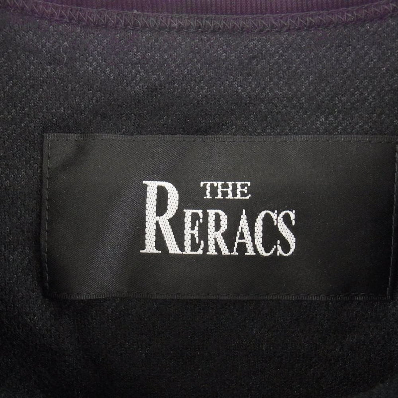 THE RERACS ザリラクス 18AW RECS-201-J BASIC CREW NECK ベーシック クルーネック Tシャツ カットソー ブラック系 48【中古】