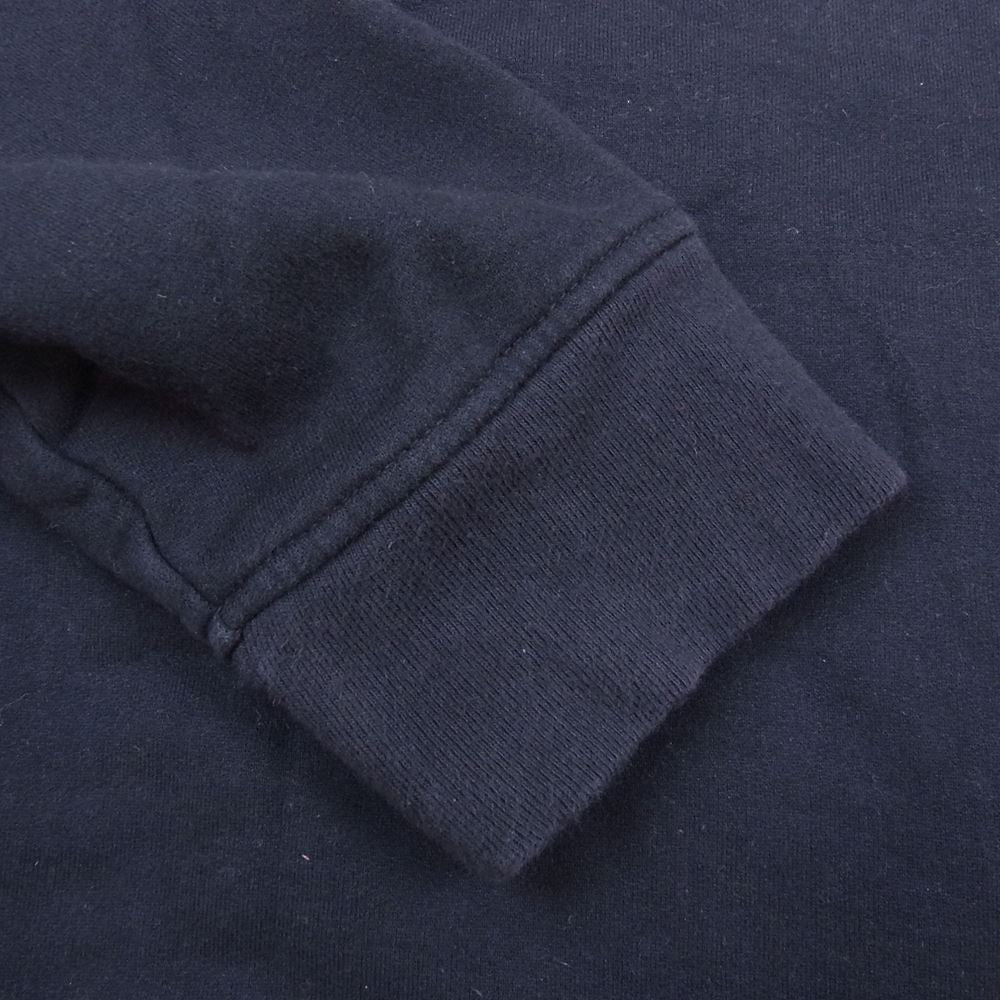 COMOLI コモリ 16AW J03-05004 インレイ起毛 長袖 クルー トレーナー スウェット ネイビー系 2【中古】