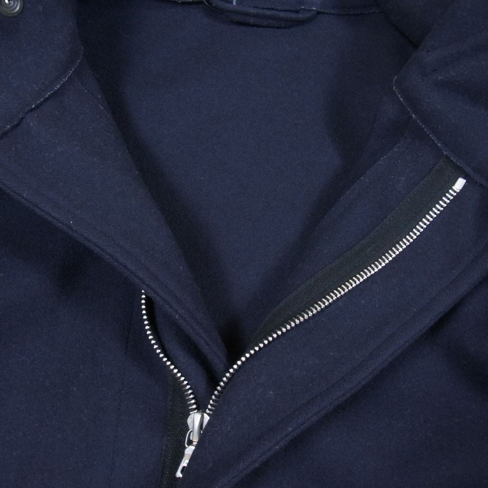 COMOLI コモリ 16AW J03-01009 スタンドカラー フェルトン ジップ ジャケット ダークネイビー系 1【中古】