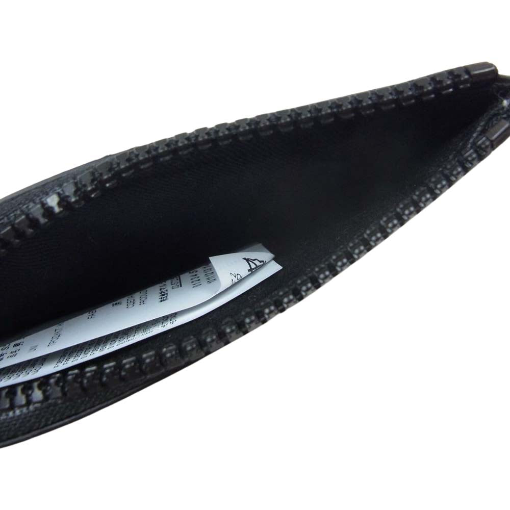 MAISON MARGIELA メゾンマルジェラ S55UA0023 PS935 4ステッチ フラグメントケース レザー コイン カードケース ブラック系【中古】