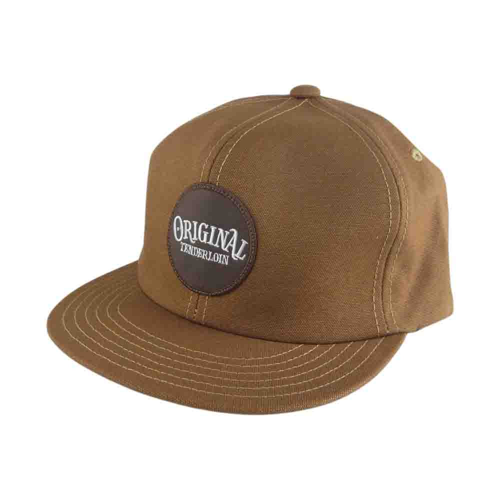 TENDERLOIN テンダーロイン T-TRUCKER CAP DUCK ダック トラッカー キャップ ブラウン系【美品】【中古】