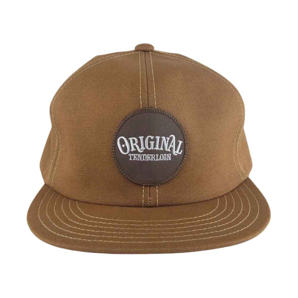 TENDERLOIN テンダーロイン T-TRUCKER CAP DUCK ダック トラッカー キャップ ブラウン系【美品】【中古】