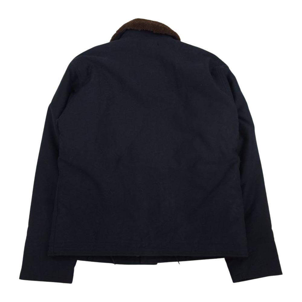 TENDERLOIN テンダーロイン T-1 DECK JKT アルパカ ボア デッキ ジャケット ネイビー ネイビー系 38【中古】