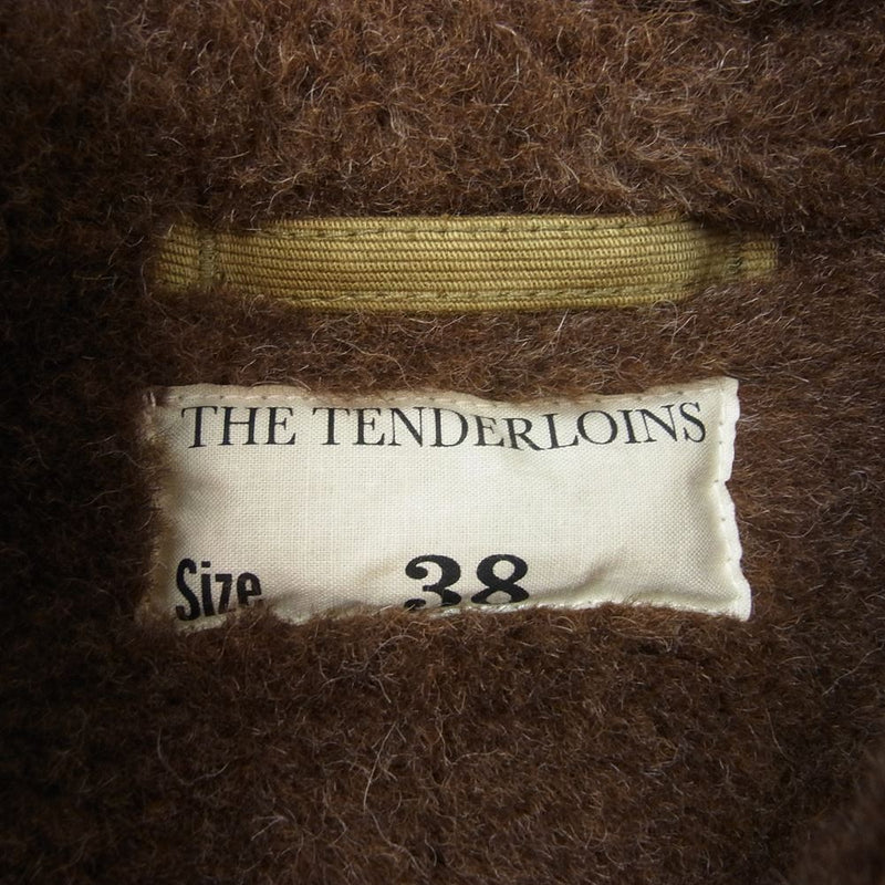 TENDERLOIN テンダーロイン T-1 DECK JKT アルパカ ボア デッキ ジャケット カーキ カーキ系 38【中古】