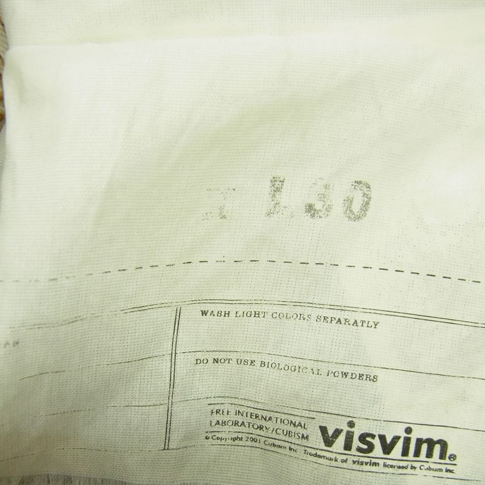 VISVIM ビズビム 0112305005002 SOCIAL SCULPTURE 04 NON-WASHED ソーシャル スカルプチャー デニム パンツ インディゴブルー系 サイズ表記無【中古】