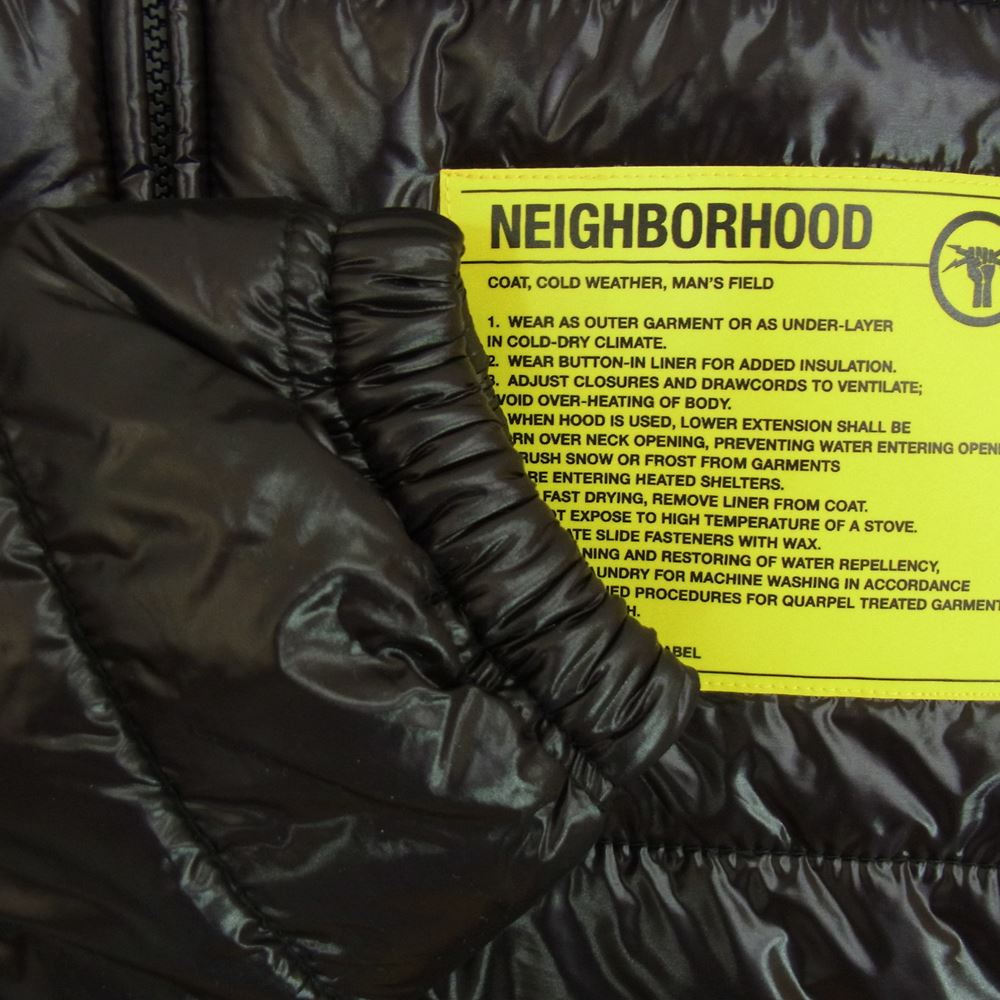 NEIGHBORHOOD ネイバーフッド 18AW 182TSNH-JKM12 INNER PADDED N-JKT インナー パテッド 中綿 ジャケット ブラック系 M【中古】