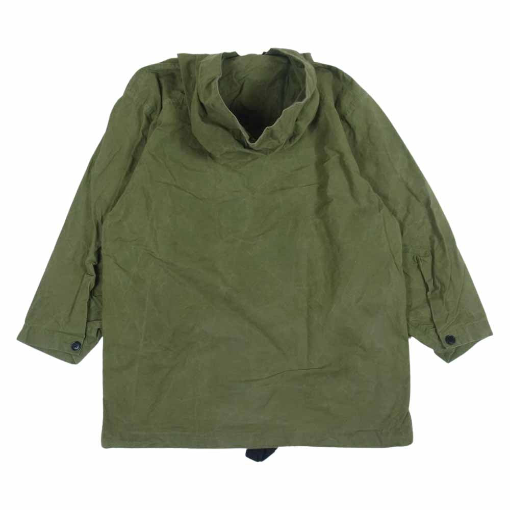 MARGARET HOWELL マーガレットハウエル 596-8225503 MHL. ワックスドコットン アノラックパーカー プルオーバー ジャケット カーキ系 M【中古】