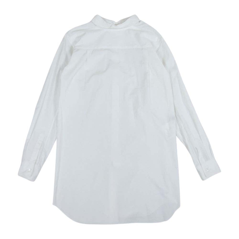 COMME des GARCONS HOMME PLUS コムデギャルソンオムプリュス AD2015 PQ-B004 前後逆転 ロング シャツ ホワイト系 XS【中古】