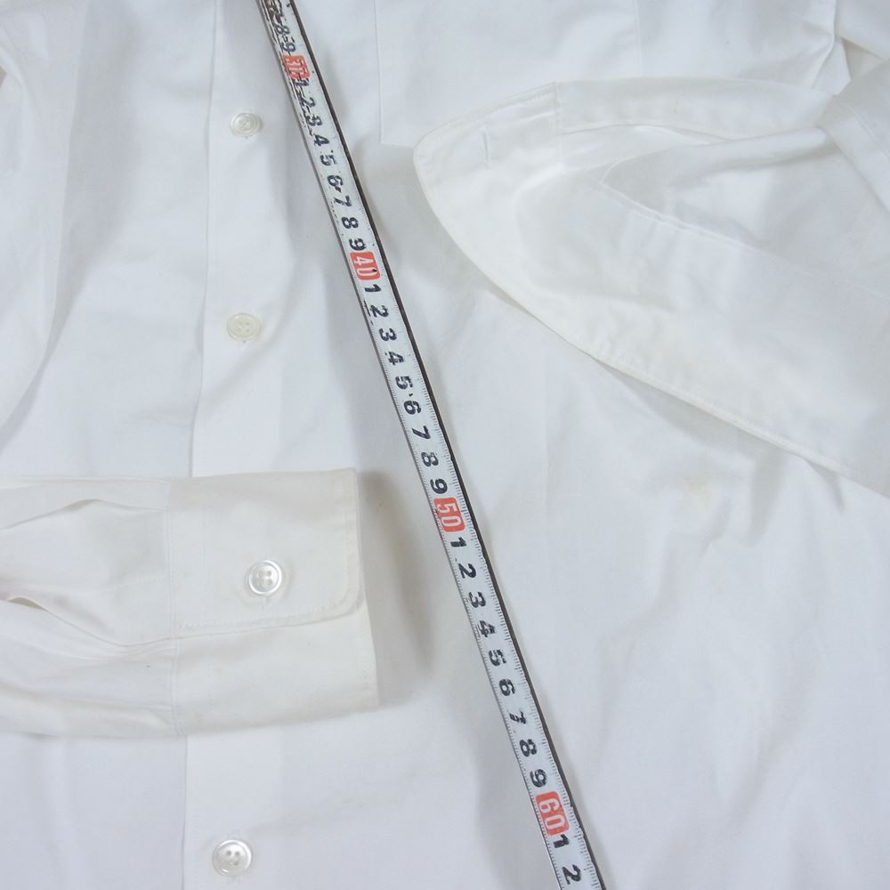COMME des GARCONS HOMME PLUS コムデギャルソンオムプリュス AD2015 PQ-B004 前後逆転 ロング シャツ ホワイト系 XS【中古】