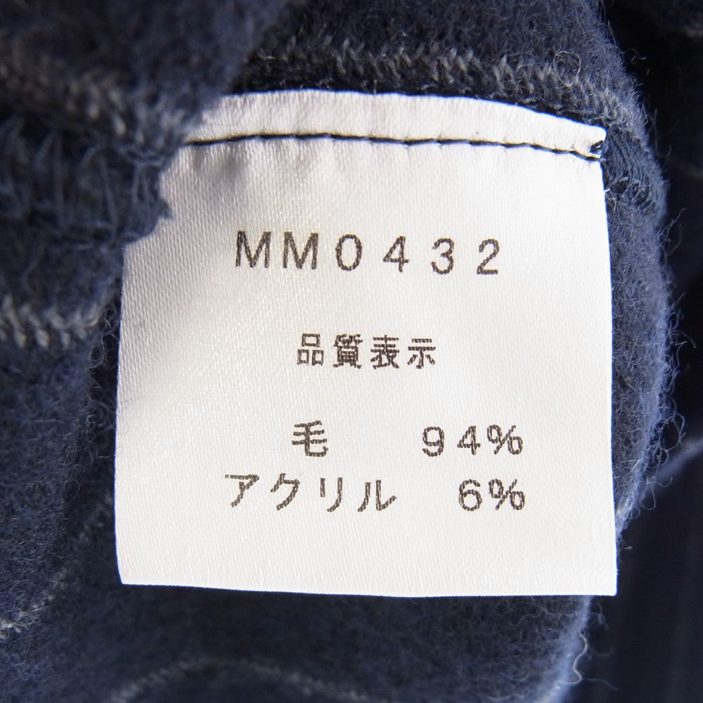 norikoike ノリコイケ ストライプ ストレッチ ウール テーラードジャケット グレー系 M【中古】