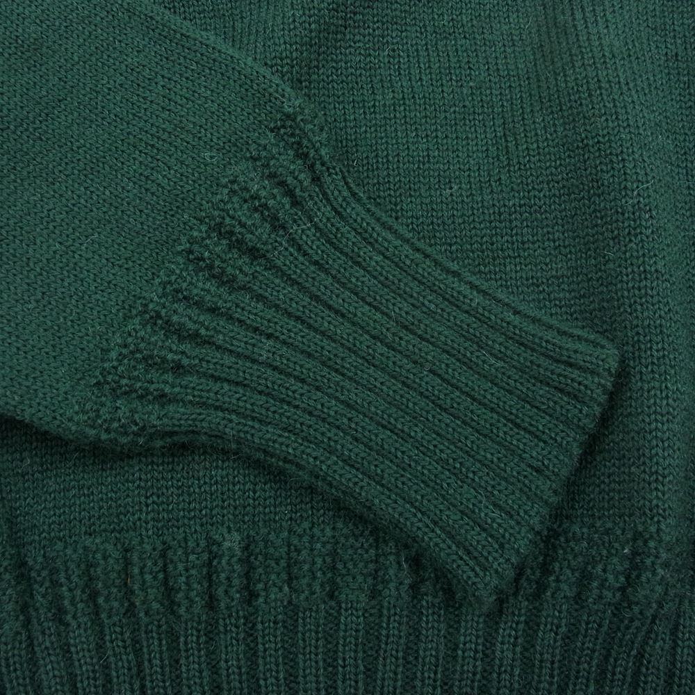 キャプテンサンシャイン KS5FKN03 Seamless Naval Sweater シームレス ネイバル ニット セーター グリーン系 S【中古】