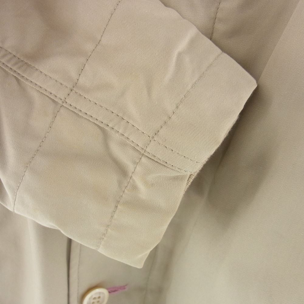 COMME des GARCONS HOMME コムデギャルソンオム AD2008 HB-J037 パッカリングステッチ コットン ミリタリー デッキジャケット ベージュ系 SS【中古】