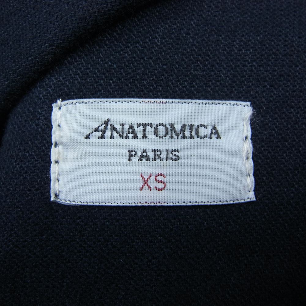 ANATOMICA アナトミカ RYE COTTON 1839 JACKET ライコットン ジャケット ネイビー系 XS【中古】