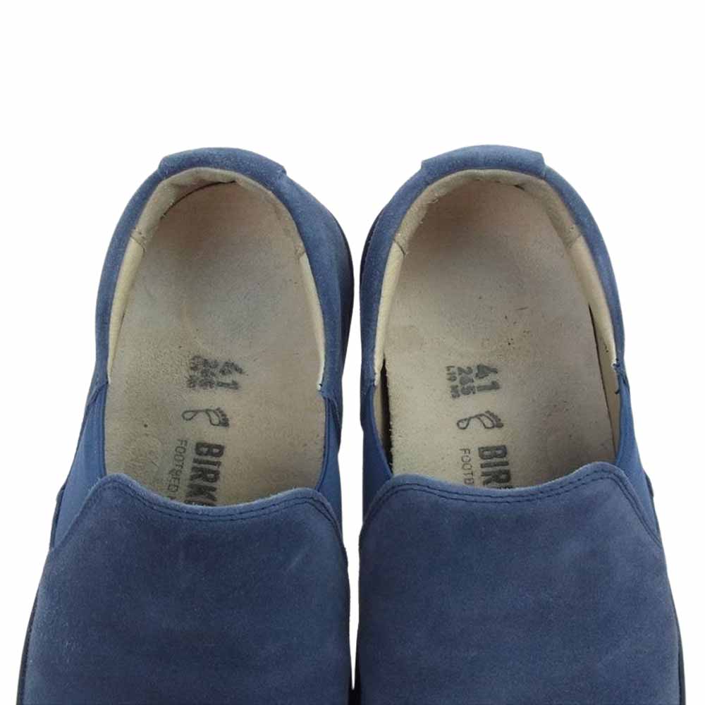 BIRKENSTOCK ビルケンシュトック BARRIE バリー スリッポン スニーカー ネイビー系 41【中古】