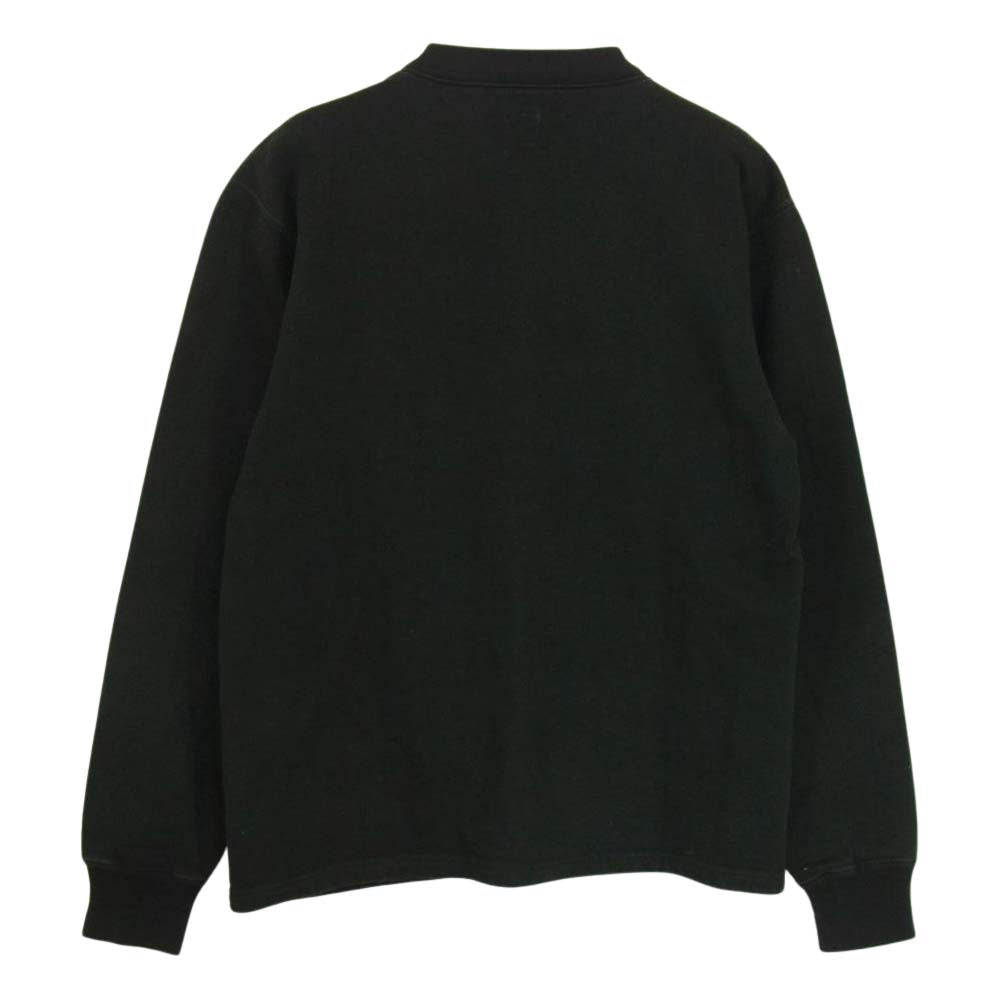 THE FLAT HEAD ザフラットヘッド GLORY PARK グロリーパーク スウェット カーディガン ブラック系 38【中古】
