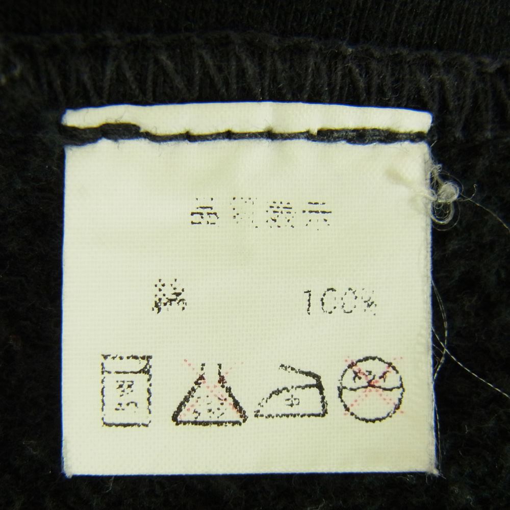 THE FLAT HEAD ザフラットヘッド GLORY PARK グロリーパーク スウェット カーディガン ブラック系 38【中古】
