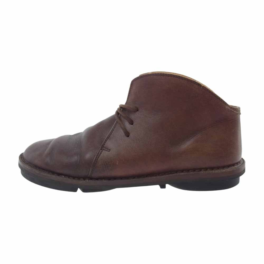 trippen トリッペン 9804  KAFKA カフカ チャッカ　ブーツ ブラウン系 41【中古】