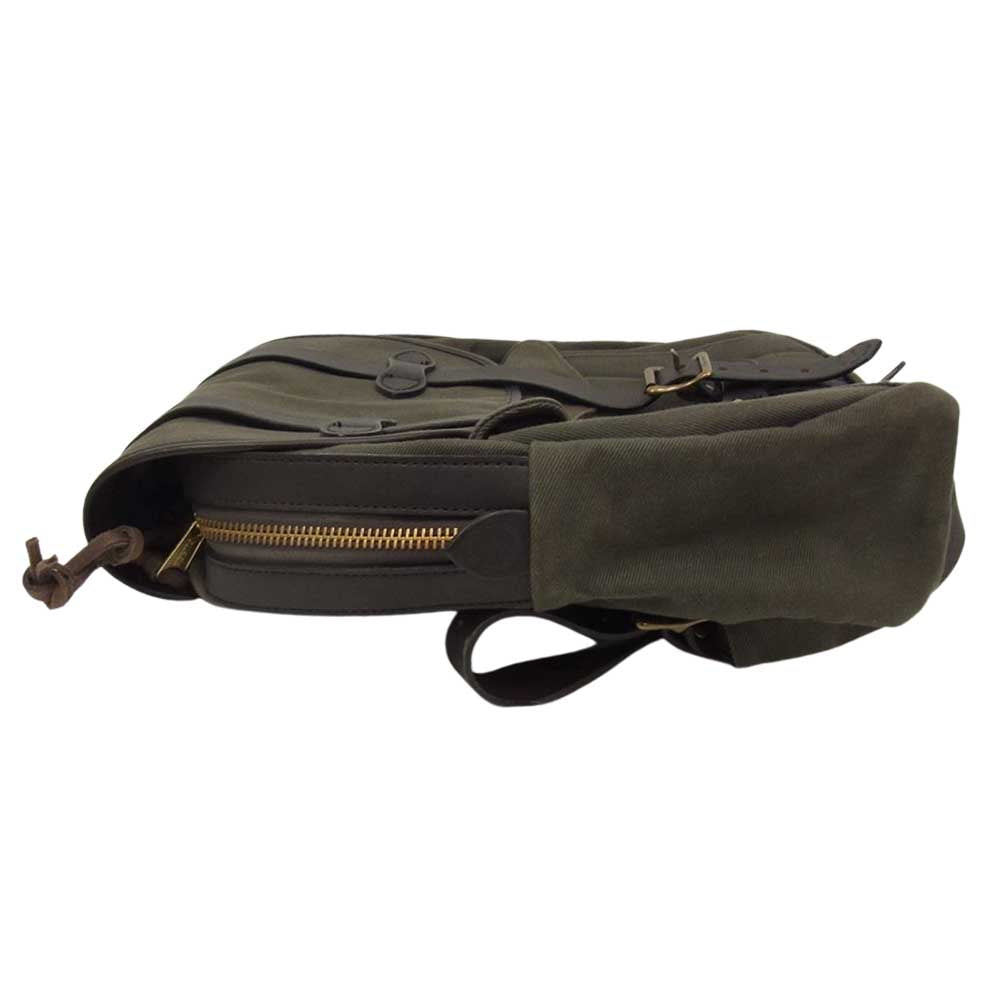 FILSON フィルソン レザー ベルト キャンバス バックパック リュック カーキ系【中古】