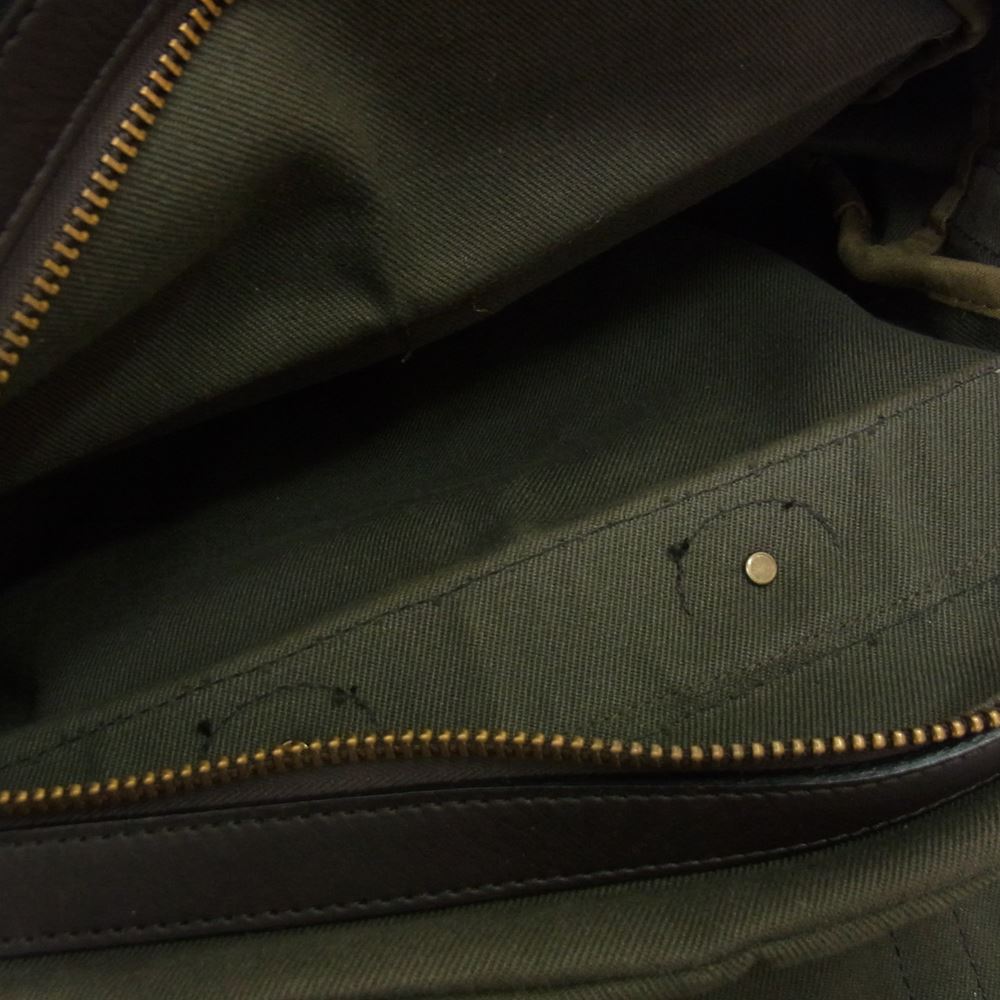 FILSON フィルソン レザー ベルト キャンバス バックパック リュック カーキ系【中古】
