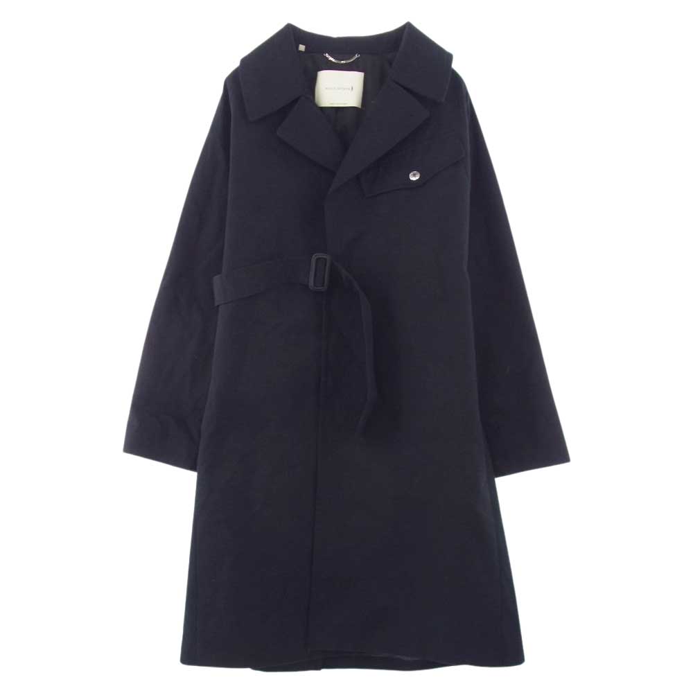 Mackintosh マッキントッシュ 英国製 国内正規品 LAGGAN EX タイロッケンコート ブラック系 40【中古】