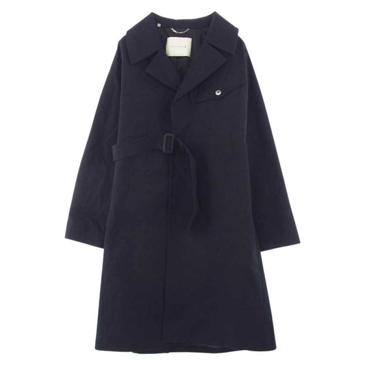 Mackintosh マッキントッシュ 英国製 国内正規品 LAGGAN EX タイロッケンコート ブラック系 40【中古】