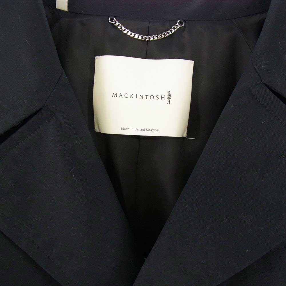 Mackintosh マッキントッシュ 英国製 国内正規品 LAGGAN EX タイロッケンコート ブラック系 40【中古】
