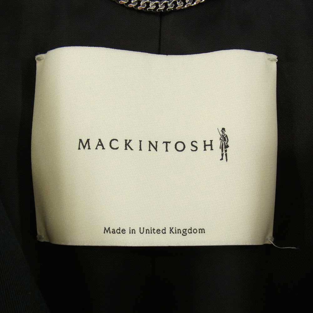 Mackintosh マッキントッシュ 英国製 国内正規品 LAGGAN EX タイロッケンコート ブラック系 40【中古】