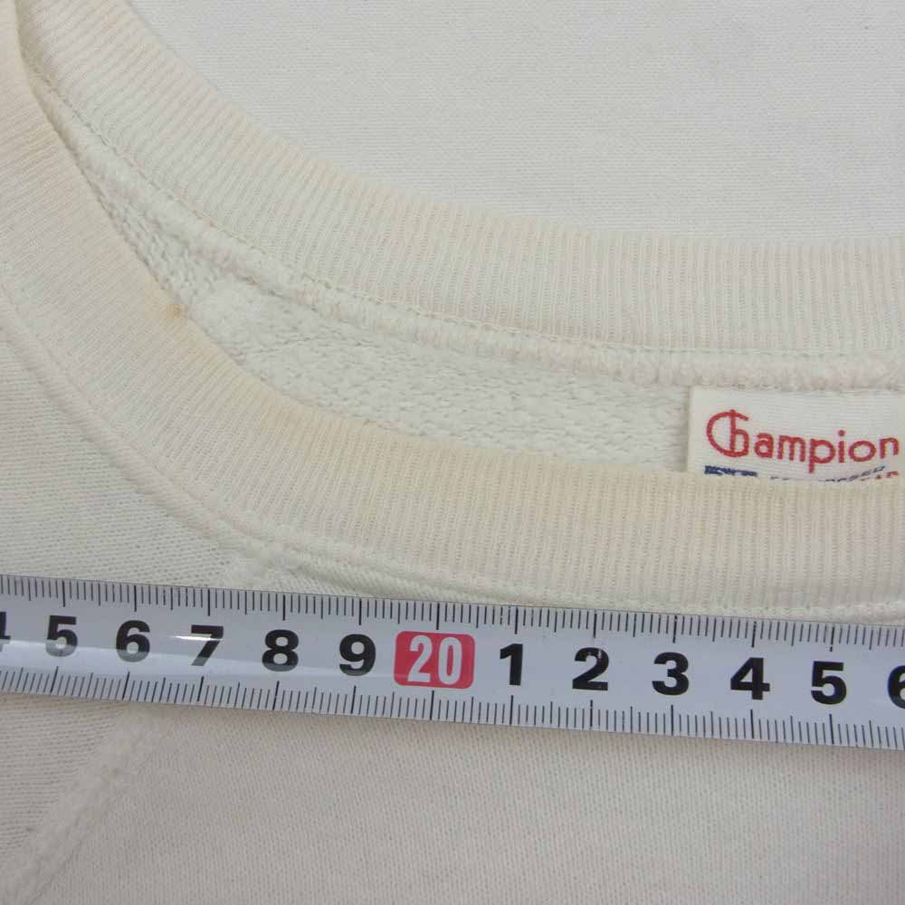 Champion チャンピオン × 世田谷ベース 半袖 スウェット ホワイト系 S【中古】
