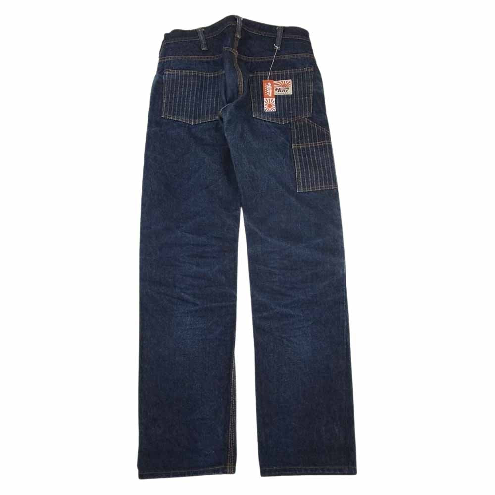 SAMURAI JEANS サムライジーンズ SM111WP14 ダブルニー デニム パンツ ペインター パンツ インディゴブルー系 32【中古】