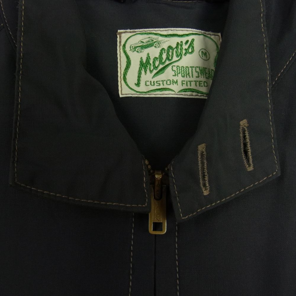 The REAL McCOY'S ザリアルマッコイズ BUCO スイングトップ ジャケット  ブラック系 M【中古】