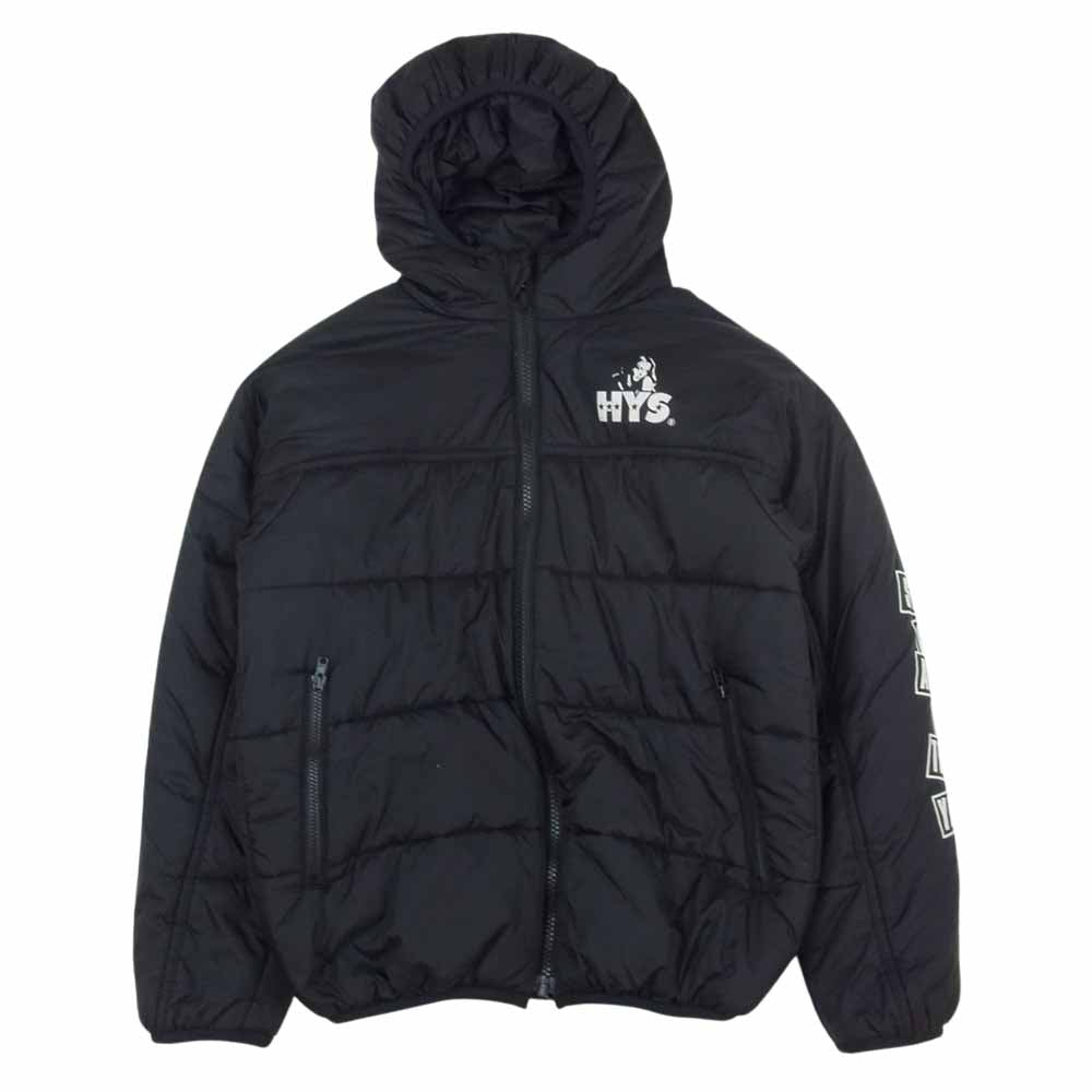 JOEY HYSTERIC ジョーイヒステリック 4831042 HYS ロゴ 中綿 ジャケット ブラック系 L 140【中古】