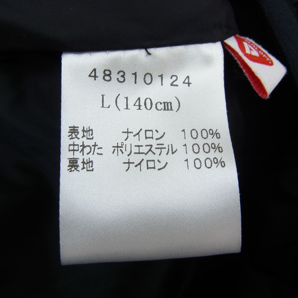 JOEY HYSTERIC ジョーイヒステリック 4831042 HYS ロゴ 中綿 ジャケット ブラック系 L 140【中古】