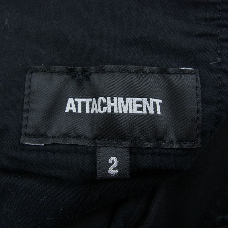 ATTACHMENT アタッチメント 21AW AP12-234 コング 2WAY カーブパンツ ブラック系 2【中古】