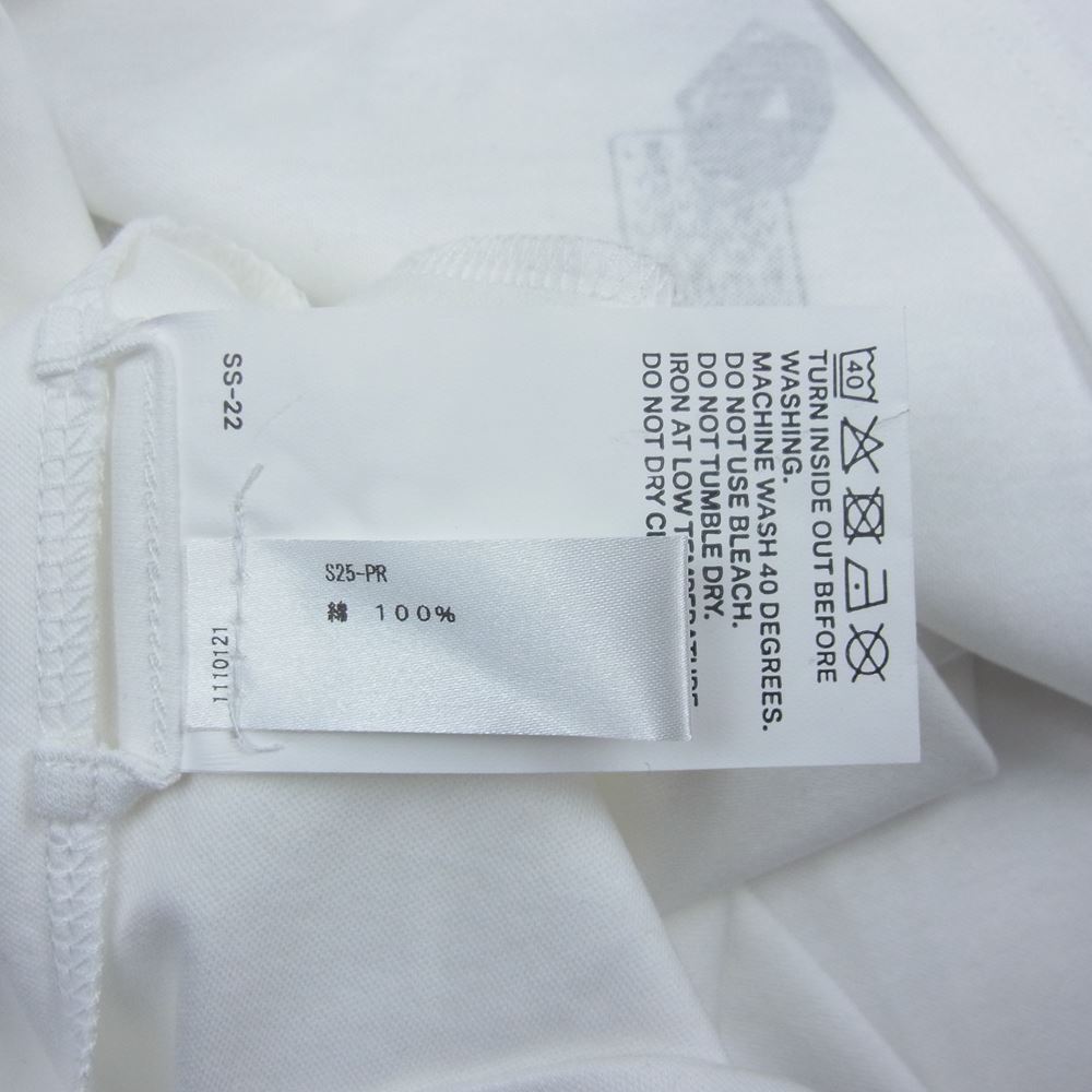 アクロニウム 22SS S25-PR-B 国内正規品 MERCERIZED SLEEVELESS T-SHIRTS マーセライズド ノースリーブ Tシャツ ホワイト ホワイト系 L【極上美品】【中古】