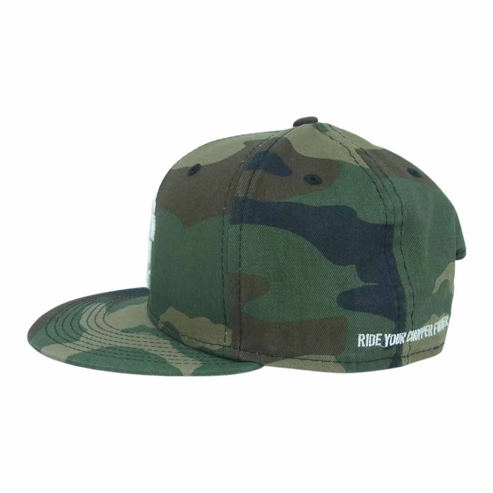 サムズ CHOPPERS カモ キャップ 帽子 コットン バングラデシュ製 カーキ系【中古】