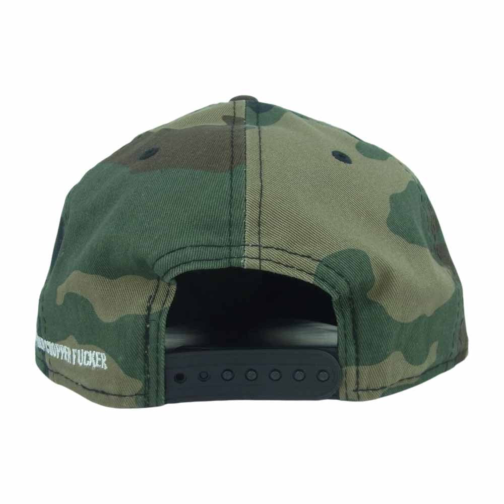 サムズ CHOPPERS カモ キャップ 帽子 コットン バングラデシュ製 カーキ系【中古】