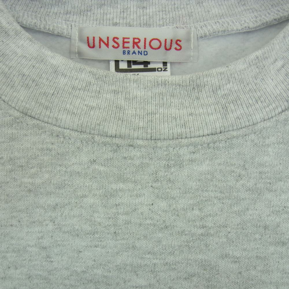 STANDARD CALIFORNIA スタンダードカリフォルニア USA製 UNSERIOUS Army Sweat スウェット グレー系 XL【中古】