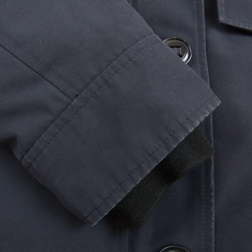 CANADA GOOSE カナダグース 2300JL 国内正規 グリフィンタグ Charlotte Parka シャーロット シャーロット パーカ ダウン ジャケット ネイビー系 S【中古】