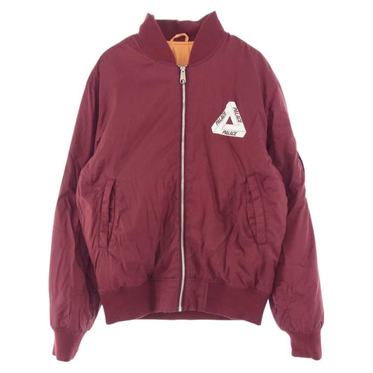パレス Thinsulate Bomber Jacket MA-1 ボンバー ジャケット レッド系【中古】