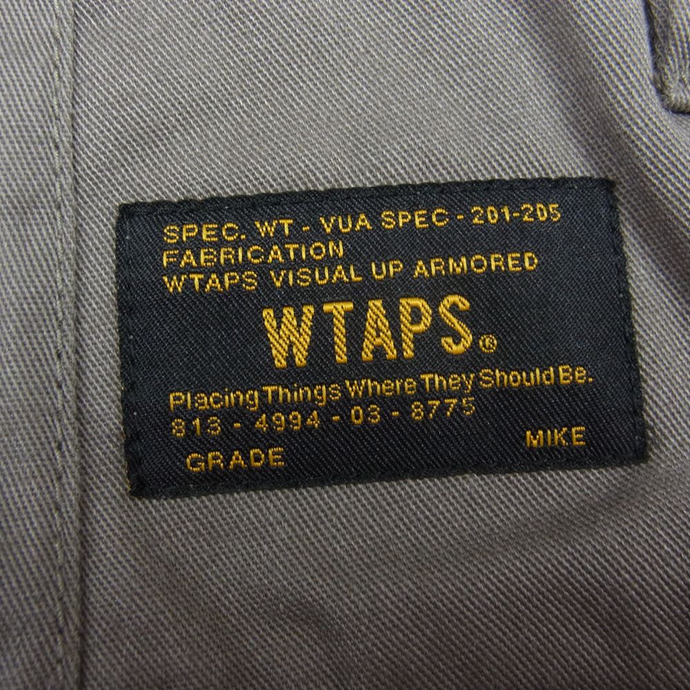 WTAPS ダブルタップス 16SS 161LTDT-PTM04  TROUSERS.COPO.TWILL トラウザーズ パンツ ブラウン系 M【中古】