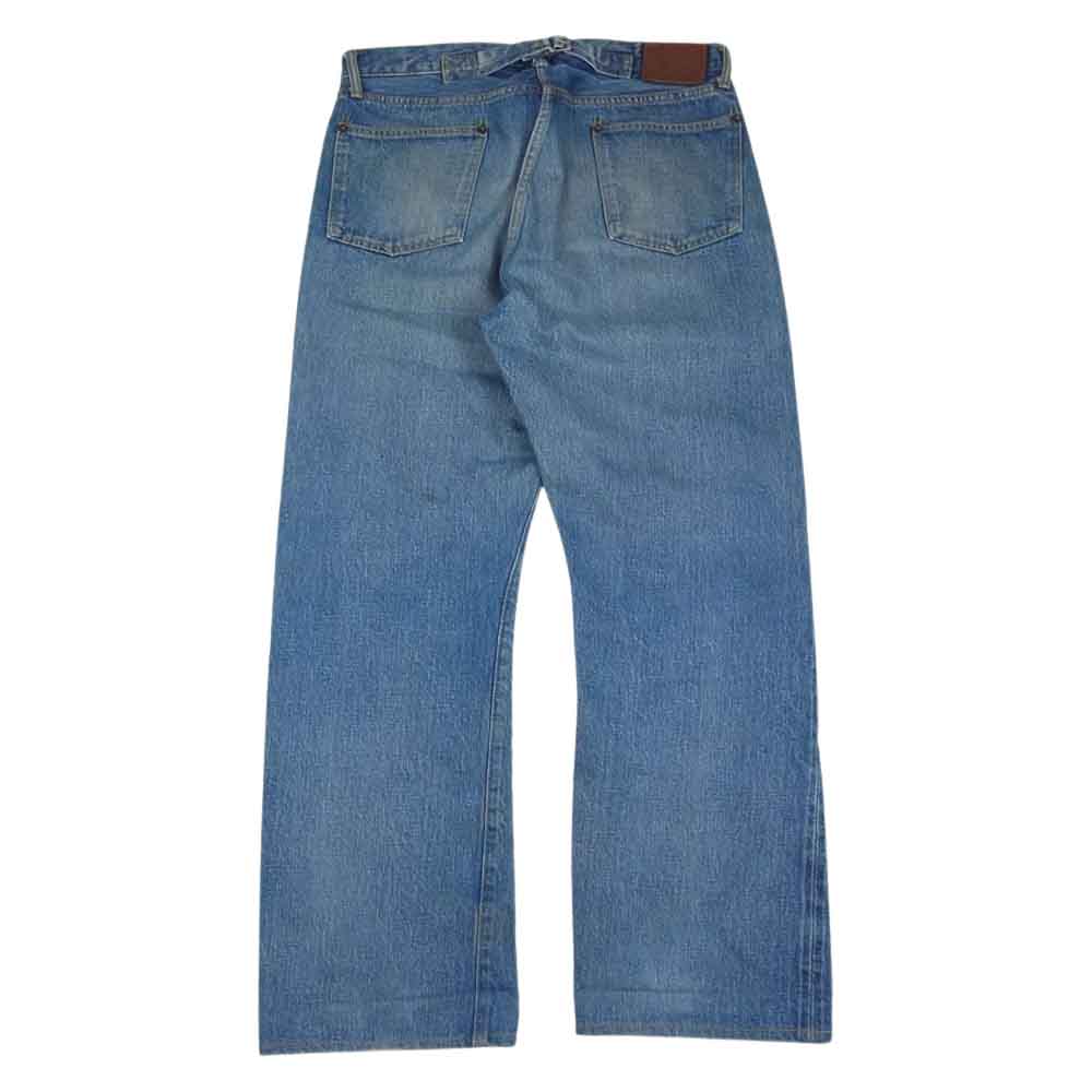 TENDERLOIN テンダーロイン T-RIDERS E DAMAGE 加工 デニム パンツ ダメージ インディゴ  インディゴブルー系 32【中古】