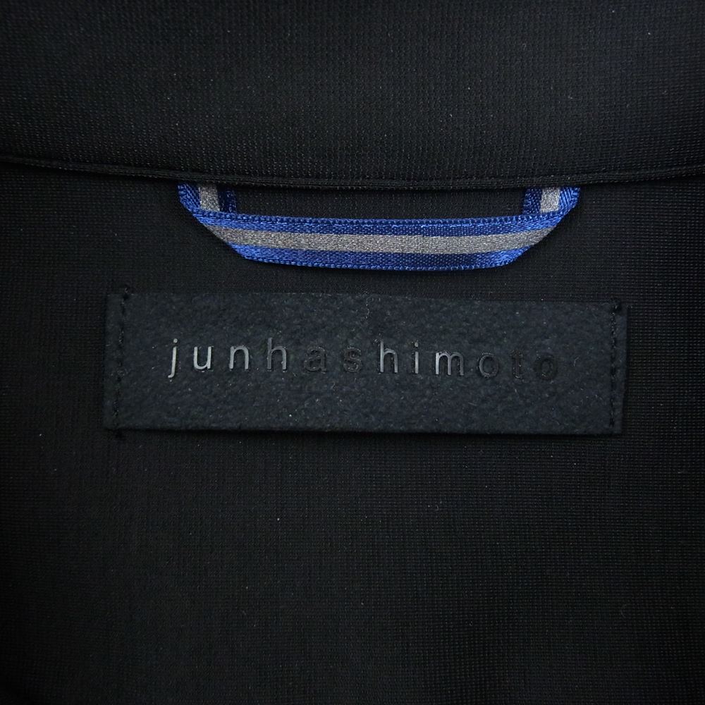 junhashimoto ジュンハシモト 21AW 1062120007 SV07 MINI COLLAR BD ジャージ ボタンダウン シャツ 長袖 シャツ ブラック系 3【中古】