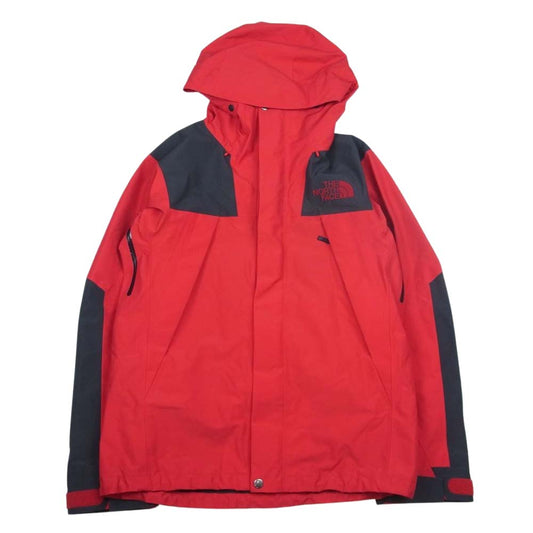 THE NORTH FACE ノースフェイス NP12120LAB  MOUNTAIN JACKET 141CUSTOM カスタム マウンテンジャケット レッド系【美品】【中古】